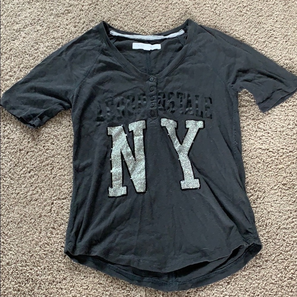 Aeropostale logo baseball tee